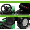 12V Kids Ride-On Tractor with Remote, Electric Tractor w/ Dual Motors, Detachable Trailer, Music & LED Lights - 4 of 4