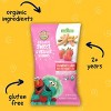 Earth's Best Organic Sweet & Veggie Strawberry Straws Sesame Street Baby & Toddler Snacks - 2.75oz - 3 of 4