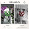 Gulches Heavy Duty Dog Crate Metal Kennel and Cage Dog Playpen with Lockable Wheels, Slide-out Tray, Food Bowl and Double Doors, 36.5"L - 3 of 4