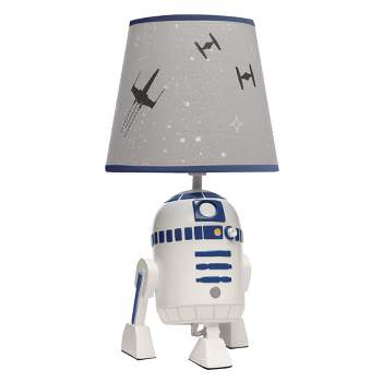 Lambs & Ivy Star Wars Classic Hand Painted R2-D2 Lamp with Shade & Bulb