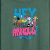 Women's - Hey Arnold! - Arnold Spray Paint 96 Lightweight French Terry Wide Neck Long Sleeve Shirt - 2 of 4