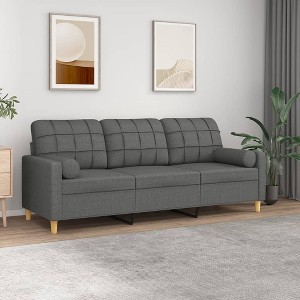 3-seater Sofa Dark gray - 1 of 4