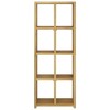 vidaXL Book Cabinet 27.6 in.x11.8 in.x70.9 in. Solid Wood Teak - 3 of 4