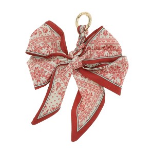 Unique Bargains Double Layer Bow Handbag Charm 1 Pc - 1 of 4