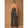 Women's Metallic Cowl Neck Jumpsuit - GILLI - 3 of 3