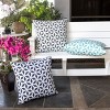 ChicFurnit Bed Pillows Crystal Burst Home Pillow Velvet Decor Pillow with Hidden Zipper Cotton Pillows for Living Room Decoration, Blue, 20"*1"*20" - 3 of 4