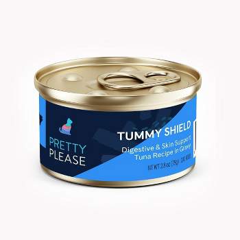 PrettyPlease Tummy Shield with Tuna Wet Cat Food - 2.8oz