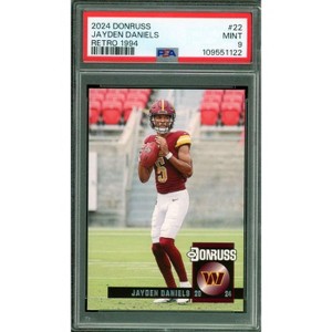 Jayden Daniels Rookie Card 2024 Donruss #22 PSA 9 - 1 of 2