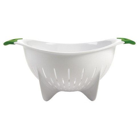 Oxo Softworks Colander With Green Handles : Target