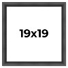 PosterPalooza | Square Refined Black Picture Frame - UV Acrylic, Foam Board Backing, Hanging Hardware - 2 of 4