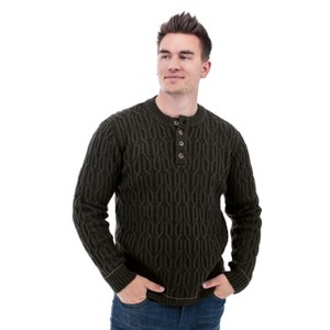 Old Ranch Brands Men's Wyatt Cable Knit Sweater - 1 of 4