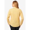 Jessica London Women's Plus Size Wrinkle-Free Stretch Poplin Shirt - 3 of 4