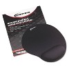 Innovera® IVR51450 Gel Mouse Pad with Wrist Rest, Non-Skid Base, Black