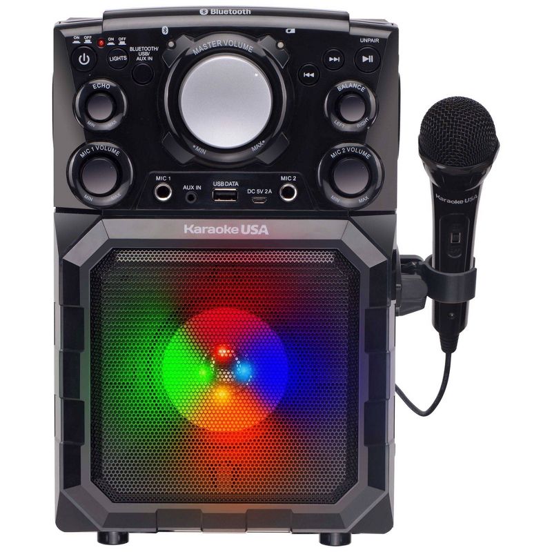 Karaoke USA Portable MP3 Karaoke Player (GQ410), 1 of 18