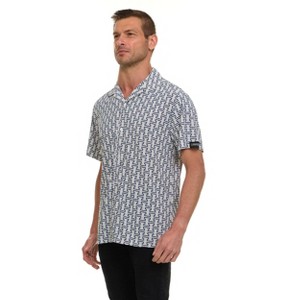 Canada Weather Gear Men’s Short Sleeve Shirt – 4-Way Super Stretch, Wrinkle-Resistant, Travel Friendly, Moisture-Wicking - 1 of 4