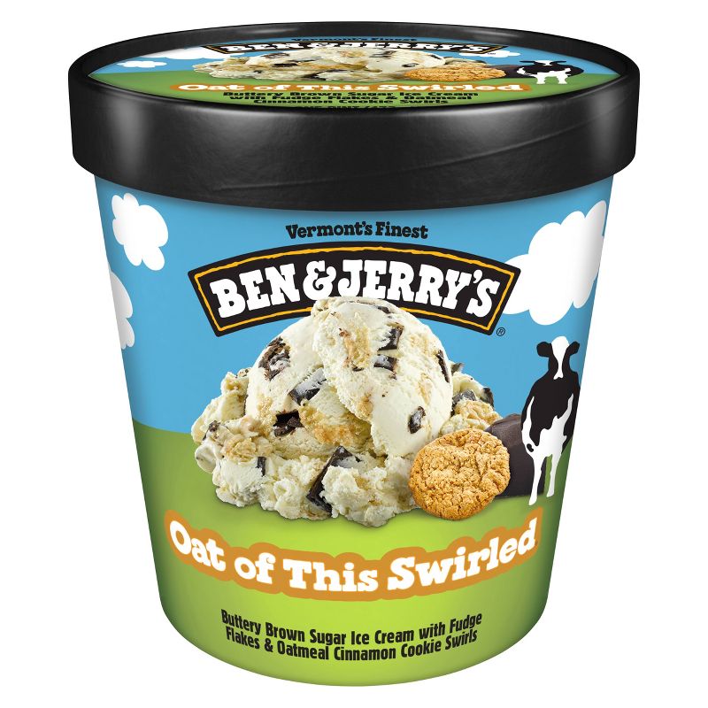 Ben &#38; Jerry&#39;s Oat Of This Swirled Brown Sugar Ice Cream - 16oz, 3 of 10