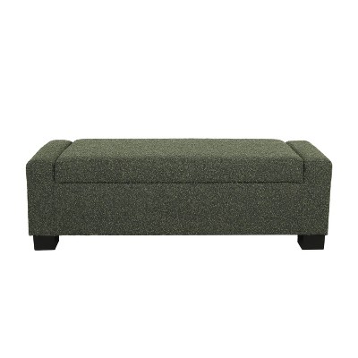 NicBex Storage Ottoman Bench for Bedroom,Modern Storage Bench with Hinged Lid and Birch Wood Legs,Ottoman for Living Room,Bedroom,Entryway