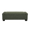 NicBex Ottoman with Storage Bench Storage Organizer in Textured Fabric Hinged Lid for Seating Hidden Storage for Entryway Bedroom - 4 of 4