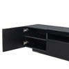 CAVINAS TV Stand Modern Large TV Cabinet with Storage Drawers Entertainment Center with Lights for Living Room, Black - 4 of 4