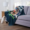 Hasbro Mr. Potato Head Head To Po Ta Toe Silk Touch Throw Blanket 50x60 Inches - 2 of 4