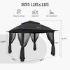 Yardsight 11 Ft. X 11 Ft. Pop Up Portable Gazebo With Mosquito Netting - 3 of 4