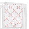Sweet Jojo Designs Baby Girl Toddler Blanket Ballerina and Ballet Bows Pink and White - 4 of 4