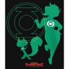 Girl's DC League of Super-Pets Green Lantern and Chip Silhouettes T-Shirt - 2 of 4
