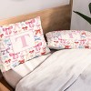 Deny Designs Standard April Lane Art Bows Monogram T Microfiber Printed Pillow Sham - 2 of 3