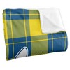 University Of Rochester Campus Plaid Spirit Silky Touch Super Soft Throw Blanket 50x60 - 3 of 4