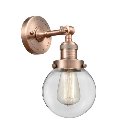 Innovations Lighting Beacon 1 - Light Sconce in  Antique Copper - image 1 of 1