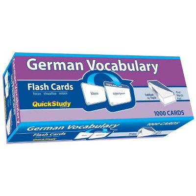 German Vocabulary - (Academic) by  Liliane Arnet (Cards)