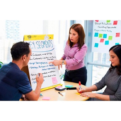 Post-it White Self-Stick Tabletop Easel Pad, 20 x 23 Inches, 20 Sheets