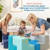 ECR4Kids SoftZone Brainy Building Blocks, 7-Piece - 4 of 4