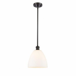 Bristol Glass - 1 Light Mini Pendant In Industrial Style-11.25 Inches Tall and 9 Inches Wide - 1 of 1