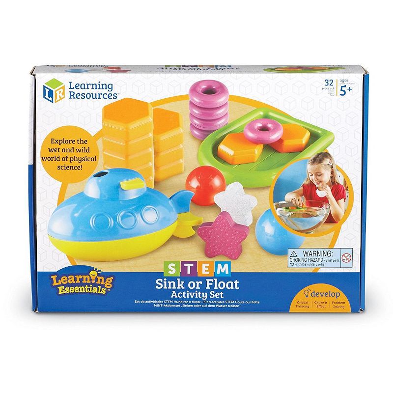 Learning Resources STEM Sink or Float Activity Set, 32 Pieces, 4 of 7