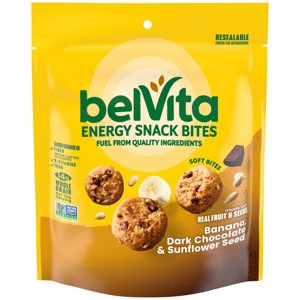 BelVita Banana Dark Chocolate and Sunflower Seed Energy Snack Bars - 5oz - 1 of 4