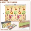 Sorbus (78x70x0.4) Foldable Play Mats with Travel Bag - for Babies, Toddlers, and Kids Playtime & Tummy Time - 3 of 4