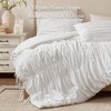 Gulches Twin/Twin XL 2 Piece Microfiber French Country Comforter set,White - 3 of 4