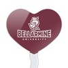 Bellarmine University Primary Logo Heart Love Cupcake Picks Toppers Decoration Set of 6 - 2 of 4