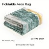 Garvee Large Modern Abstract Area Rug, Low Pile Thin Rug Soft Non Shedding Floor Carpet,Stain Resistant Rug - 4 of 4