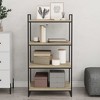 vidaXL Bookshelf Boards 8 pcs Sonoma Oak 23.6 in.x19.7 in.x0.6 in. Engineered Wood - 3 of 4