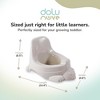 Dolu Nuve Portable Potty for Toddlers 18+ Months with Bunny-Themed Design, Beige - 3 of 4