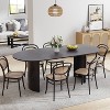 Dovelina Dining Table Modern Wood Kitchen Table Dining Room Table - 3 of 4
