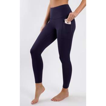 90 Degree By Reflex High Waist Fleece Lined Leggings with Side Pocket - Yoga  Pants - White Surf Space Dye - XL in Kenya