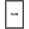 PosterPalooza | Flat Silver Picture Frame - UV Acrylic, Foam Board Backing, Hanging Hardware - 2 of 4