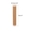 Unique Bargains Wood Clay Grain Texture Carved Fine Baking DIY Rolling Pins - 2 of 4