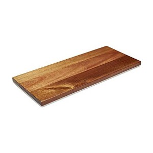 Sabatier Prep & Serve Cutting Board, Acacia Wood & Stone Reversible Cutting Surface with Chilling Slab - Ideal for Charcuterie, Cheese - (8" x 18") - 1 of 4