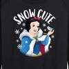 Women's - Disney - Snow Cute Lightweight French Terry Wide Neck Long Sleeve Shirt - 2 of 4