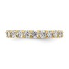 Black Bow Jewelry 2.8mm 14K Gold 2 Ctw U Prong D-F Lab Created Diamond Eternity Band - 3 of 4