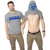 Ask Me Why I'm Jawsome T Shirt Funny Flip Up 70s Shark Movie Tee - Crazy Dog Men's T Shirt - 3 of 4